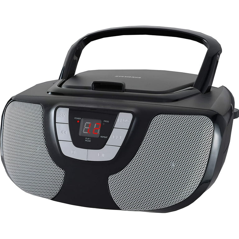 Sylvania Portable AM/FM Radio Stereo Boombox with Headphone