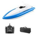 thumbnail image 1 of Barco de control remoto 800 Barcos de control remoto 2.4G 20km / h RC Barco RC Juguete de regalo para niños Adultos Niños Niñas con bolsa Eccomum Barco de control remoto, 1 of 7