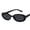 Gloss black gray fil, variant on Vintage Sporty Shades Stylish Punk Lightweight Sunglass Futurists Shades Live Show Party Photo Props