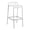 White, variant on Avaloomia Home Outdoor Bar Stools Set of 4, 29.5" Plastic Bar Stools with Back No Assembly Stackable Counter Barstool for Kitchen Patio Backyard, Black
