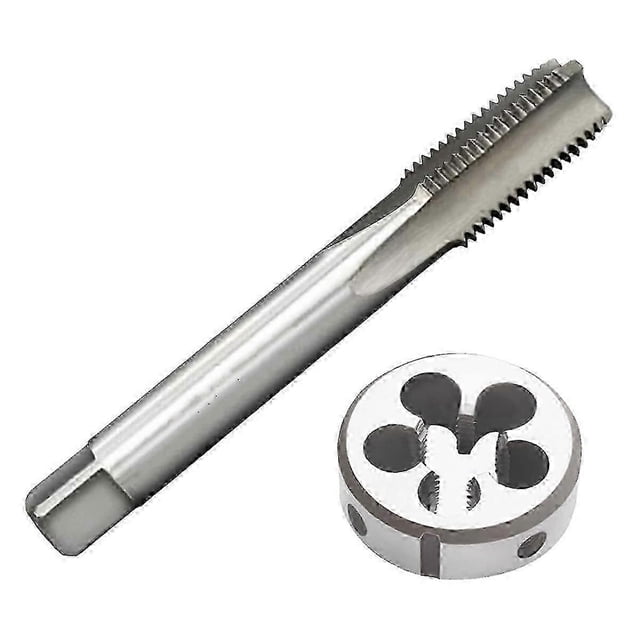 M14 X 1.5mm Metric Tap and Die Set,High-Speed Steel Machine Tap Die Set,Thread Tap and Round Thread Edition 0710
