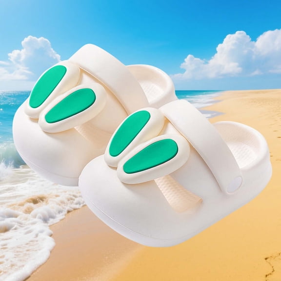 Nilvkv House Slippers, Closed Toe Sandals, Children's Summer Beach Shoes Boys' and Girls' Swimming Shoes Water Shoes Five Finger Shoes Snorkeling Shoe