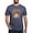 Heather Navy, variant on - Boo Haw: Spooky Meets Country Vibes Men's Deluxe T Shirt - Mens Tri-blend T-Shirt