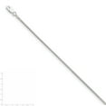 thumbnail image 4 of White Sterling Silver chain Snake 20 in 1.5 mm 1.5mm Round, 4 of 5