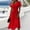 B_ Red, variant on PRINxy Women's V Neck Short Sleeve Wrap Waist A Line Midi Dress Elegant Casual Dress for Summer Daily Wear Office Work Party Yellow S