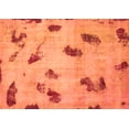 thumbnail image 1 of Ahgly Company Indoor Rectangle Abstract Orange Modern Area Rugs, 3' x 5', 1 of 4