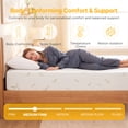 thumbnail image 3 of Beddle 10 inches Queen Size Memory Foam Mattress,Gel Mattress in a Box Medium Firm for Pressure Relief, 3 of 9