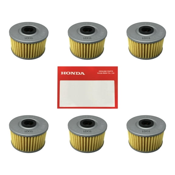 Honda Genuine OEM Oil Filter 15410-KF0-315 - 6 Pack