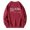 Red, variant on Sweatshirts for Women Word Graphic Sweatshirts Sweatshirts Preppy Clothes Long Sleeve Sweatshirt Tops Jacket with Hoodie S