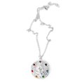 thumbnail image 1 of Joyería de moda Zulema Regalo Cristal Gimnasia Sánscrito Colgante Multicolor, 1 of 7