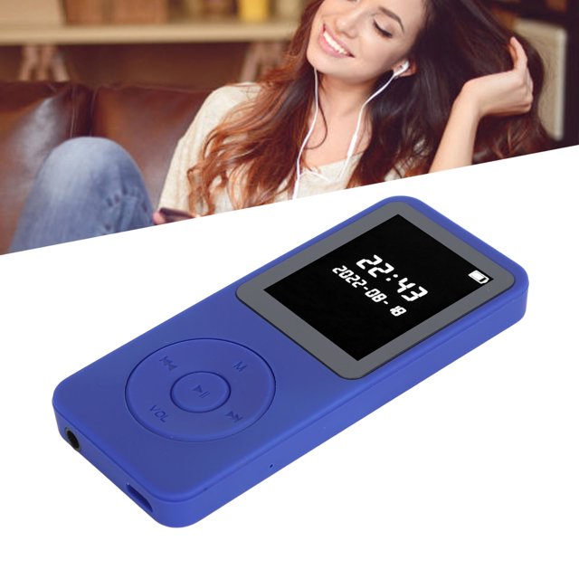 MP3 Player, Portable Music Player With BT 5.0, 1.77in LCD Screen, Built In Speaker, , Voice Recorder, Alarm Clock, E Book, Photo Viewer