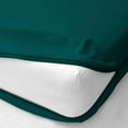 thumbnail image 2 of D.N.G. BEDDINGS 100% Egyptian Cotton, Zipper Mattress Cover, 800 Thread Counts, 10 Inch Deep Pocket, Olympic Queen Size, Solid Teal Color, Zipper around the mattress, 2 of 2