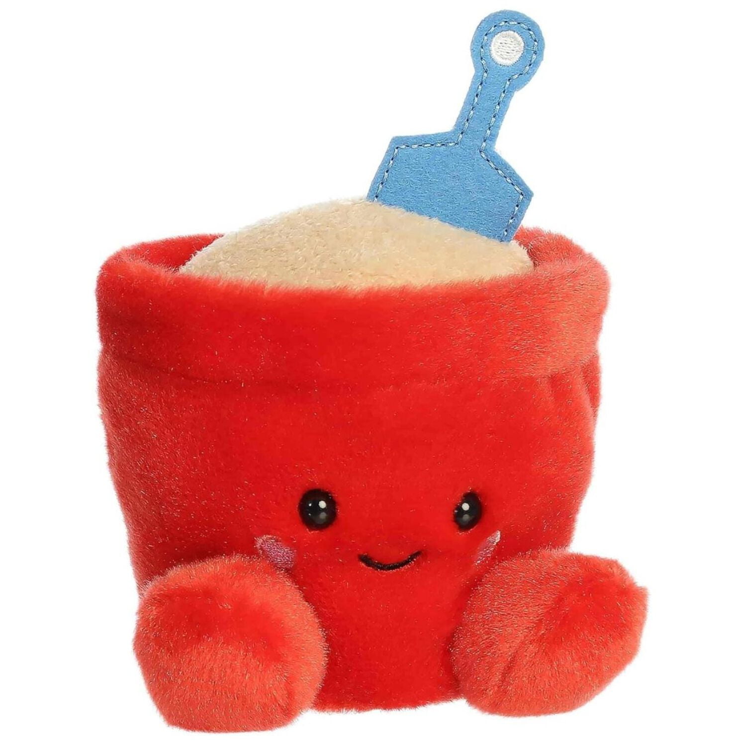 Aurora Palm Pals June Sand Bucket 5-Inch Stuffed Animal Plush
