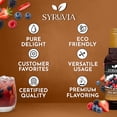 thumbnail image 5 of Syruvia Mix Berry Pure Cane Syrup 25.4 fl Oz With Pump, 5 of 6