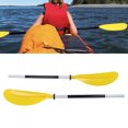 thumbnail image 4 of Aluminum Alloy Boat Oar, Boat Oar Yellow Adjustable Detachable  For Inflatable Boat, 4 of 8