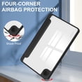 thumbnail image 2 of yeacher Slim Tri-Fold Protective Case for Samsung Galaxy Tab A9 & A9 Plus (8.7/11-Inch) with Pen Holder, Auto Wake/Sleep, Magnetic Closure, Transparent Design, Multiple Colors Available, 2 of 6