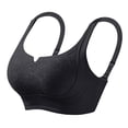 thumbnail image 4 of BaoFuBaoMei Plus Size Lace Bras for Women Side Support Wireless Bra Lift Push up Brassiere Adjustable Strap Everyday Bralette, 4 of 6