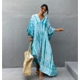 thumbnail image 4 of Blusa de playa europea y americana, de secado rápido, holgada, de talla grande, para vacaciones, vestido de playa, bikini, camisa con protección solar, 4 of 6