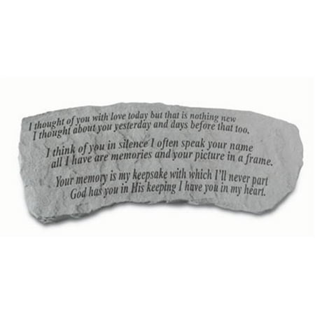 Kay Berry- Inc. 35620 I Thought Of You With Love - Memorial Bench - 29 Inches x 12 Inches x 14.5 Inches