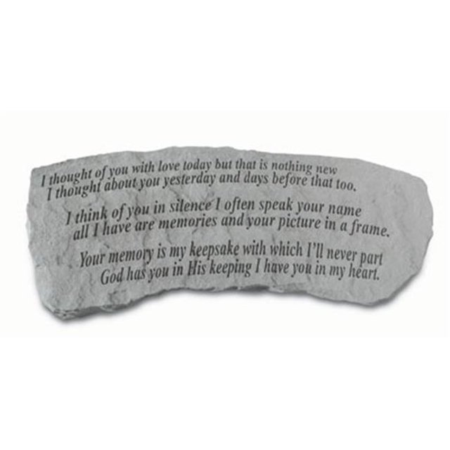 Kay Berry- Inc. I Thought Of You With Love - Memorial Bench - 29 Inches x 12 Inches x 14.5 Inches