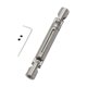 thumbnail image 5 of 1/12 RC Car Drive Shaft RC Car CVD Drive Shaft Metal Drive Shaft para vehículos MN78 Crawler Hobby Car Reemplazo de piezas 1 pieza de plata CUTICAT Eje de transmisión de coche RC, 5 of 7