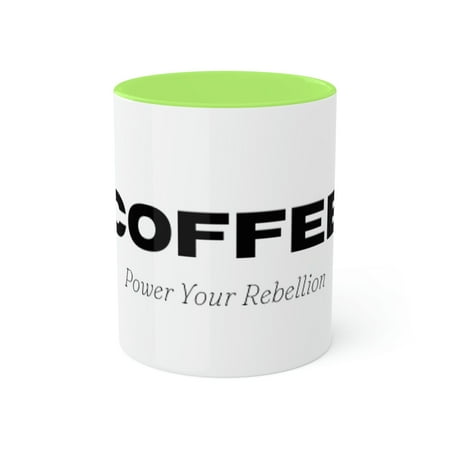 

Coffee Powers Your Rebellion Mug