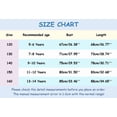 thumbnail image 4 of Tfken Comfy Dresses For Girls Soft Travel Holiday Girls Sleeveless Dresses Elegant Solid Color Party Child Classic Clothes Size 5-6 Years, 4 of 6