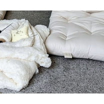 Green Cotton & Wool Dreamton Toddler Mattress, 28x54x3.5