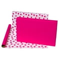 thumbnail image 3 of American Greetings 30 in. All Occasion Reversible Wrapping Paper, Pink and Pink Dots (1-Roll, 20 Sq. ft.), 3 of 5