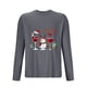 thumbnail image 3 of Blusas y camisas de manga larga con cuello redondo para hombre, ropa deportiva para el hogar, pijamas, camisetas de color liso, blusa deportiva para hombre, poliéster, 3 of 3