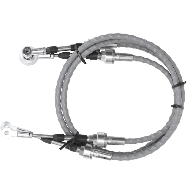 Auto Shifter Cable, Rubber + Stainless Steel Flexible Car Shifter Cables Durable Replacement For RSX Type-S / K-Swap Setups For Car Modification