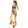 thumbnail image 1 of Pantalon Évasé Taille Haute à la Mode pour Femmes, Tendance Colorée, 1 of 6