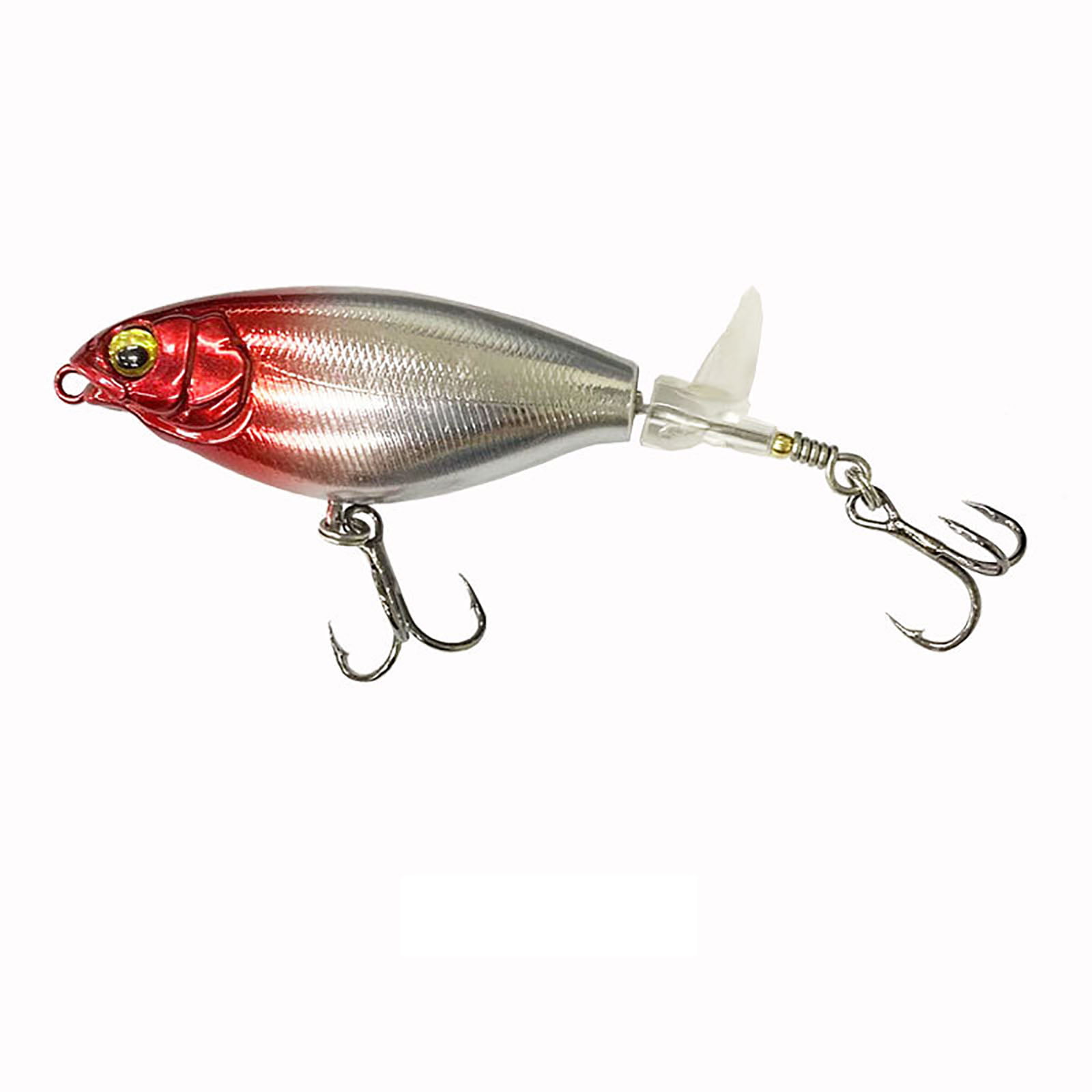 6.4g/11.9g Fishing Lures With Propeller Tail Long-casting Artificial Hard  Bait For Bass Catfish Pike Perch
