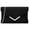 Black, variant on Women Clutches Bridal Evening Bag Velvet Clutch Purses With Shoulder Chain(Black)