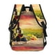 thumbnail image 4 of Disketp Red Wine Glasses Mochila Estampada para Hombre y Mujer – Mochila Ligera Clásica con Múltiples Bolsillos para Universidad, Trabajo y Viajes-One Size, 4 of 5