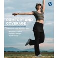 thumbnail image 4 of Leggings Jupe pour Femmes Taille Haute Pantalons de Yoga Jupe Rassemblée, 4 of 4