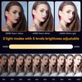 thumbnail image 3 of Mini Magnetic Phone Selfie Light, Clip on Light with Hot Shoe Apater, Compatible with Magsafe for Tablet Laptop Computer, Zoom Video Call TikTok YouTube Video Recording Phone Filming Makeup, 3 of 7