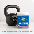 thumbnail image 5 of Proteína Vegana en Polvo con BCAA | Proteína de semilla de cáñamo orgánica, sin gluten, sin OGM, sin lácteos, soja, sin azúcar, proteína en polvo baja en carbohidratos a base de plantas | Baya 15 SRV, 5 of 5
