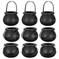 thumbnail image 2 of Cauldron Kettle 10pcs Candy Cauldron Kettles Black Cauldrons Bulk Cauldron Halloween Candy Bucket Halloween Black Cauldrons Trick Or Treat Halloween, 2 of 5