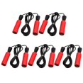 thumbnail image 3 of HLONK Sponge Handle Jump Rope Gym Skipping Jumping Ropes for Fitness Kids Student Red, 3 of 8