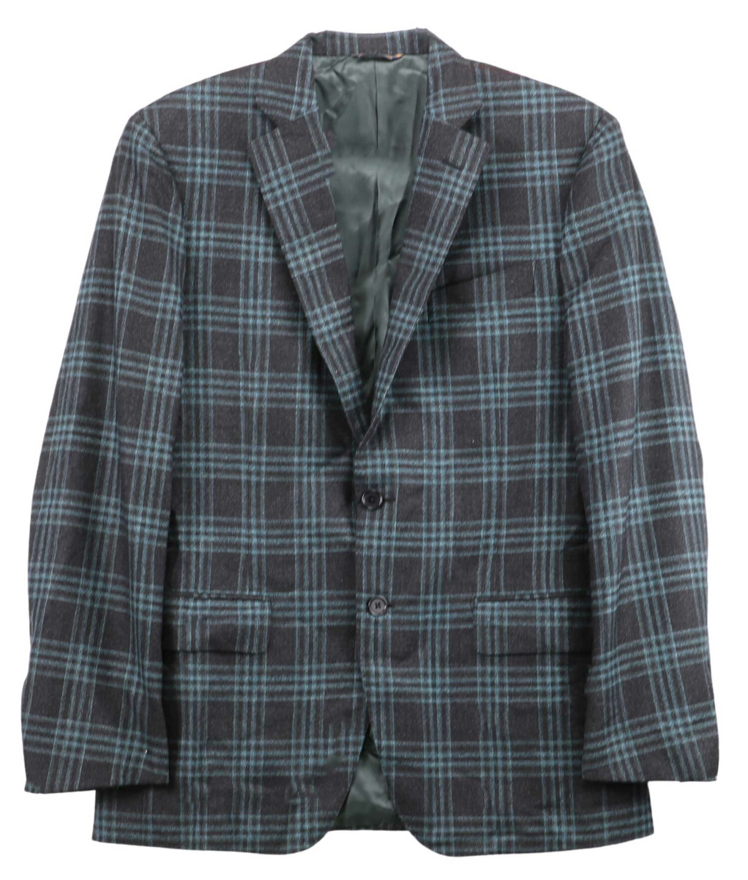 Green Plaid Jacket Sport Coats 