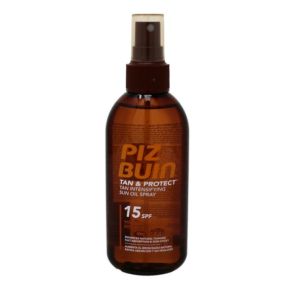 Piz Buin Tan & Protect Tan Intensifying Sun Oil Spray SPF 15 5 Ounce