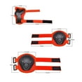 thumbnail image 4 of koolsoo Pads Skateboarding Ski Riding Wrist Elbow Knee Red Black, 4 of 9