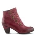 thumbnail image 2 of L`Artiste Belgard Women's Bootie with Vintage Embossed Leather Detail, 2 of 2