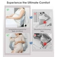 thumbnail image 3 of Almohada de Embarazo DONAMA de Espuma Viscoelástica Ajustable con Forma en W y Tecnología de Enfriamiento, 3 of 9