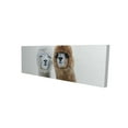 thumbnail image 1 of Two lamas - 20"x60" canvas - Print on demand, 1 of 5