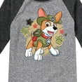 thumbnail image 3 of Paw Patrol - Tracker Paw Patrol - Toddler & Youth Raglan Graphic T-Shirt, 3 of 6