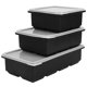 thumbnail image 5 of Molde para cubitos de hielo, 3 piezas de cubitos de hielo de silicona, bandejas para hielo, accesorios de cocina, diseño fácil de usar, 5 of 8