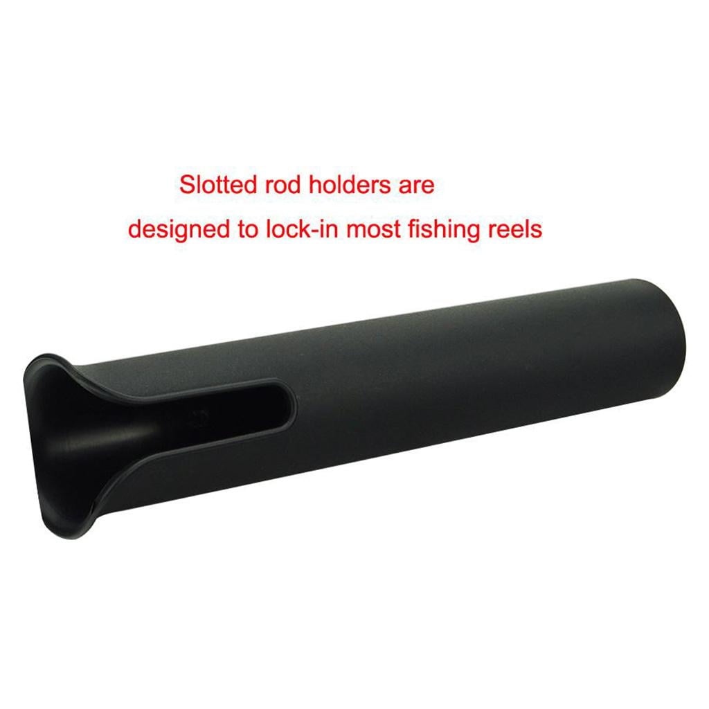 Details about   Self Adhesive Boat Single Rod Holder Storage Organizer for Yacht Truck Black 