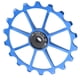 thumbnail image 4 of Rueda de polea de cambio trasero de aleación de aluminio con rodamientos de cerámica azul para MTB, 18T, 4 of 8